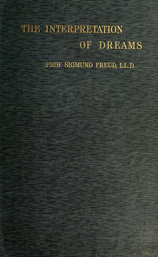 Cover of The Interpretation of Dreams