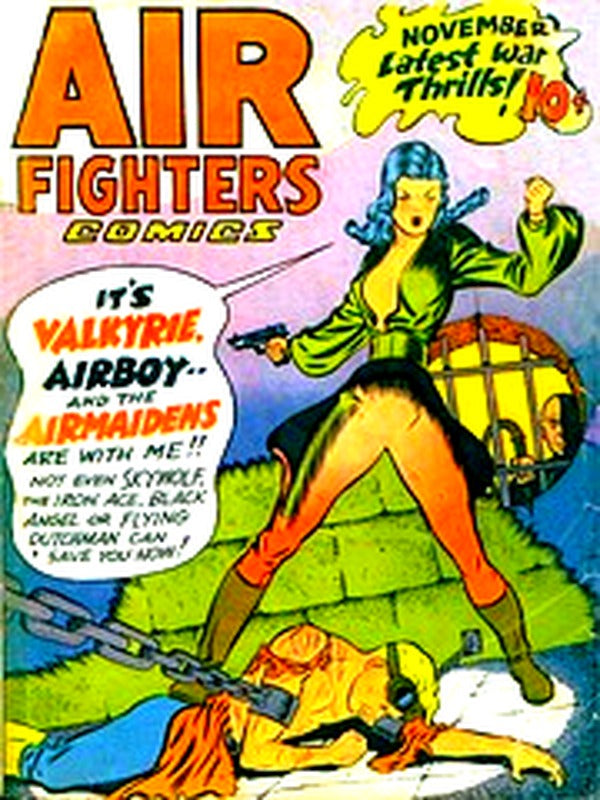 Airboy - Air Fighters v02n02 — Golden Age comic book cover