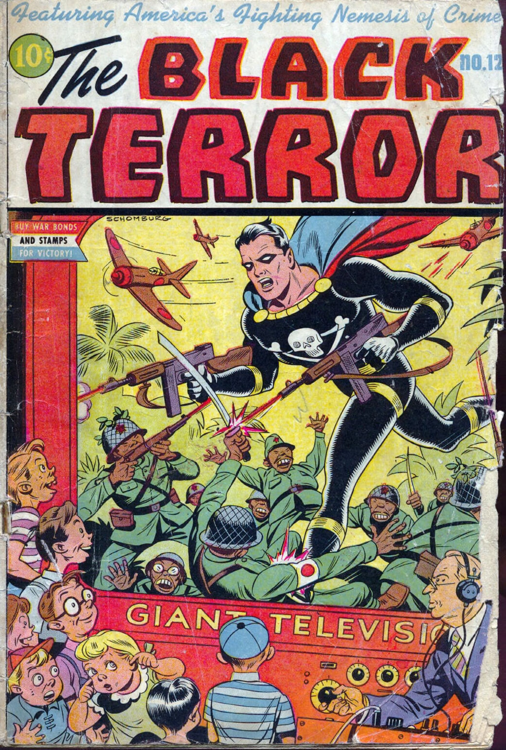 The Black Terror #12 cover