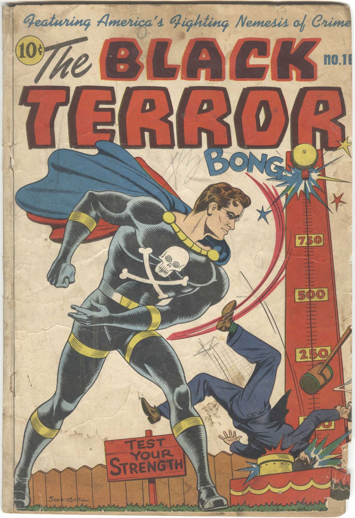 The Black Terror #16 cover
