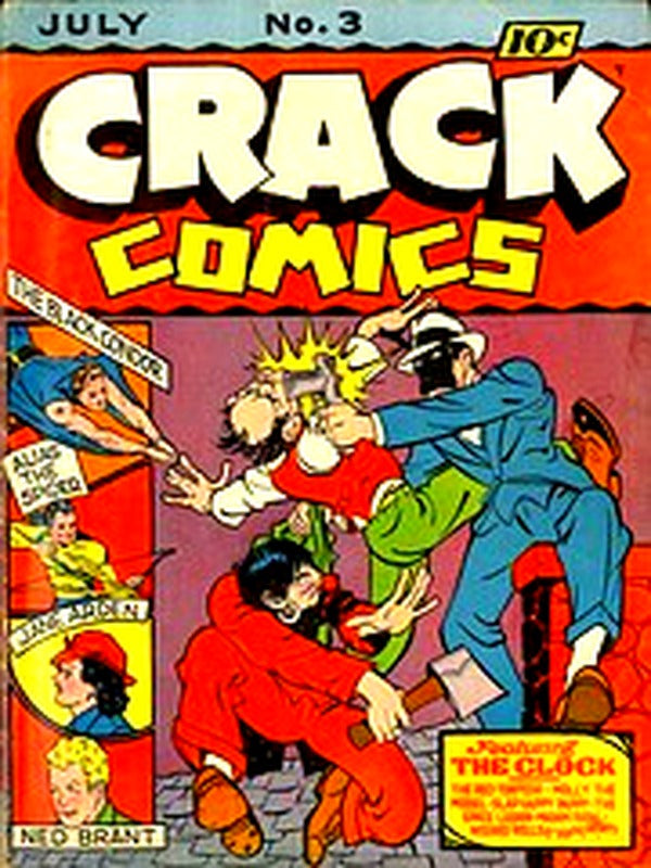 Crack Comics 003 — Golden Age comic book cover