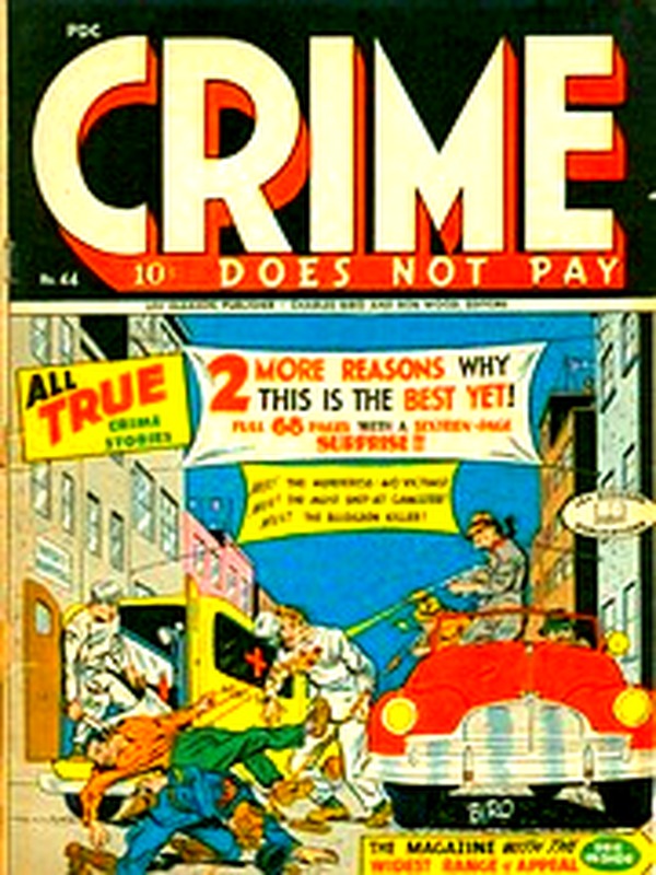 Crime Does Not Pay 044 — Golden Age comic book cover
