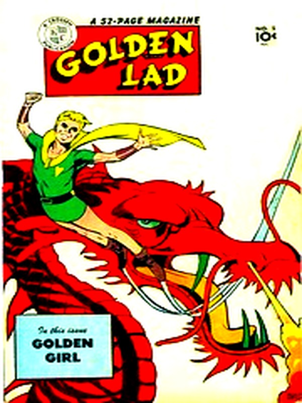 Golden Lad 005 — Golden Age comic book cover
