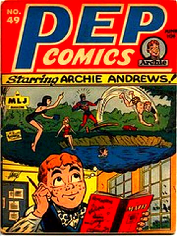 Pep Comics 049 — Golden Age comic book cover