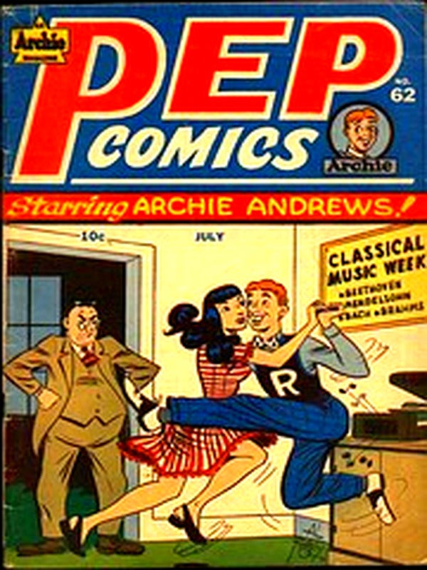 Pep Comics 062 — Golden Age comic book cover