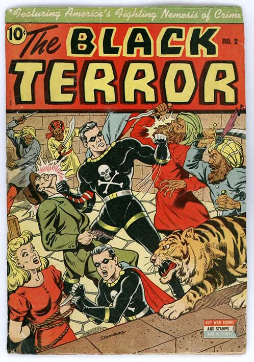 Cover of Black Terror #2