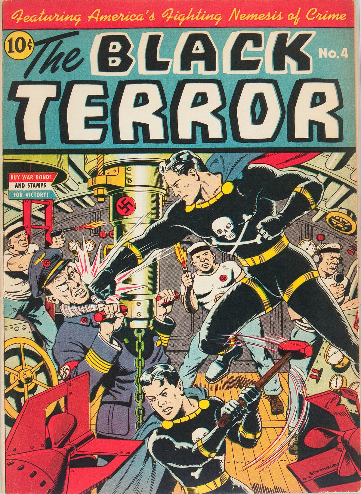 Cover of Black Terror #4