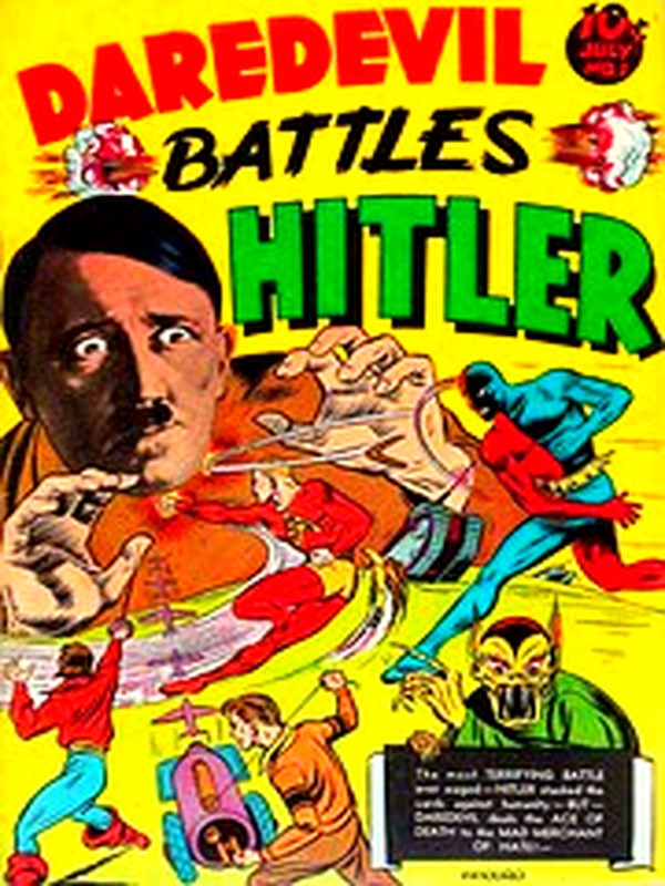 Daredevil Comics 001 — Golden Age comic book cover