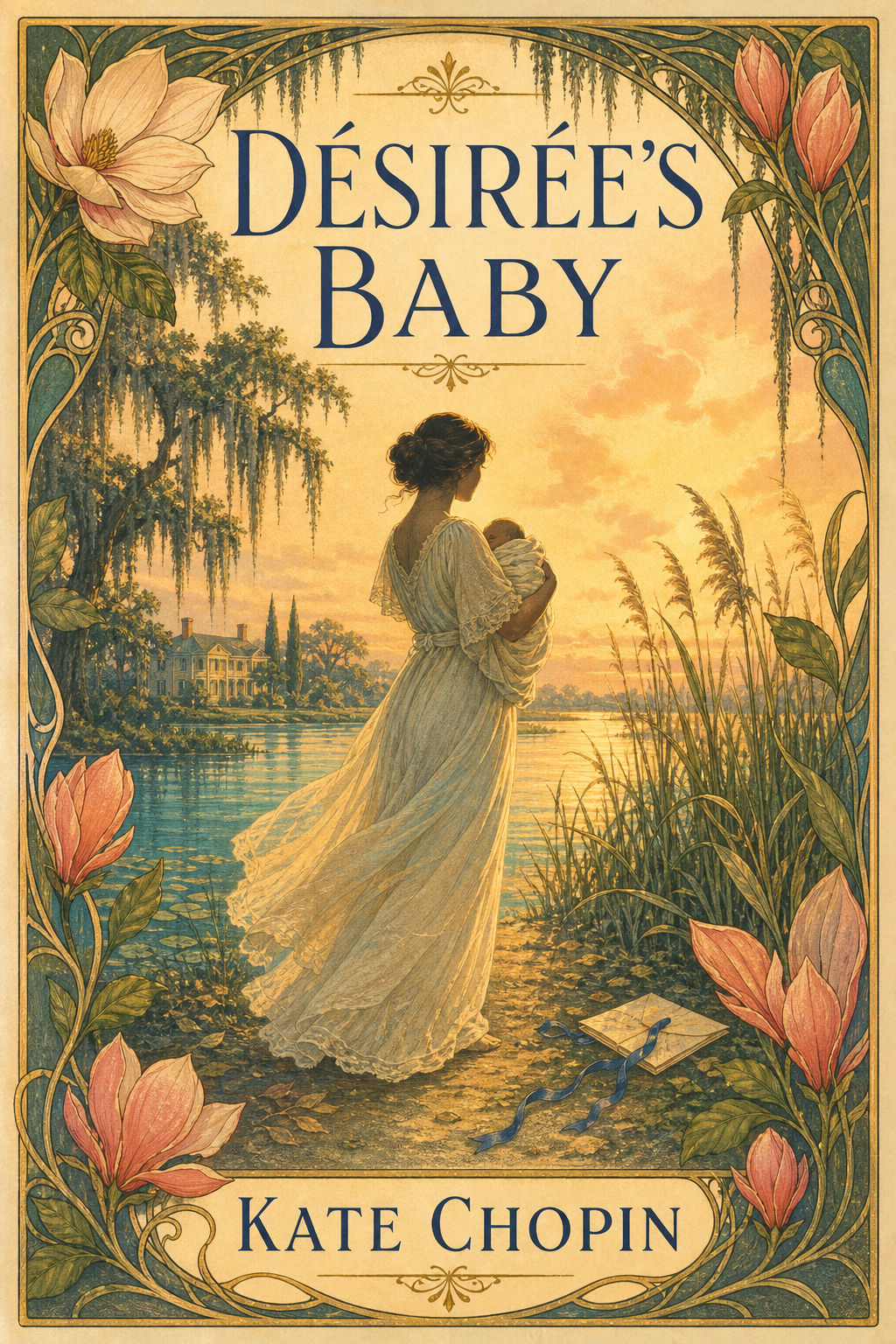 Désirée’s Baby by Kate Chopin ebook and audiobook cover