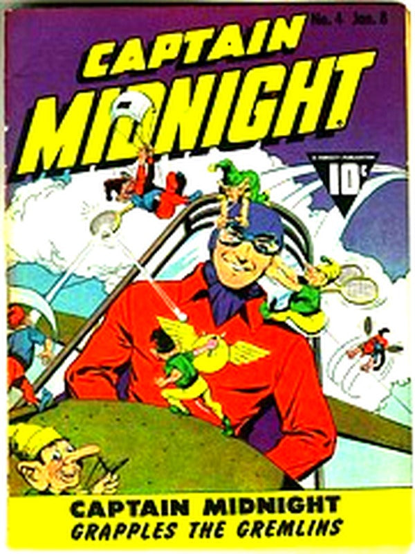 Captain Midnight 004 — Golden Age comic book cover