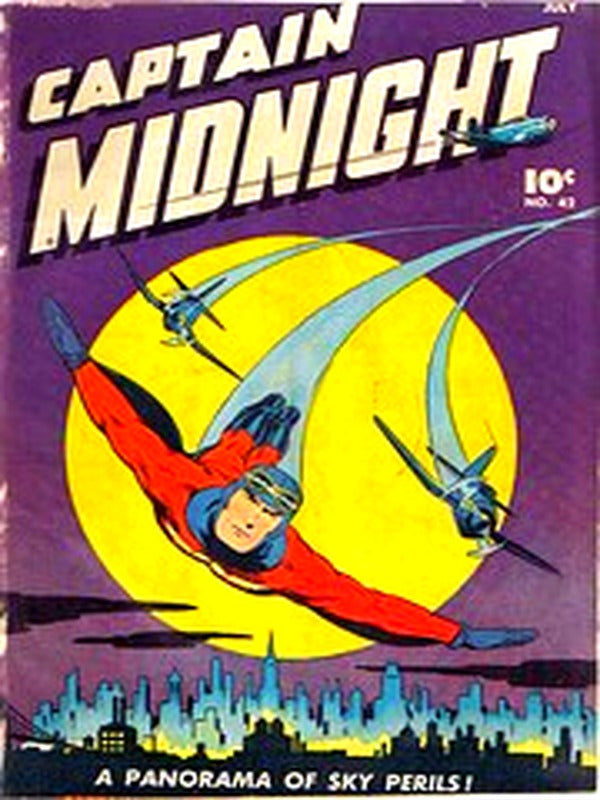 Captain Midnight 042 — Golden Age comic book cover