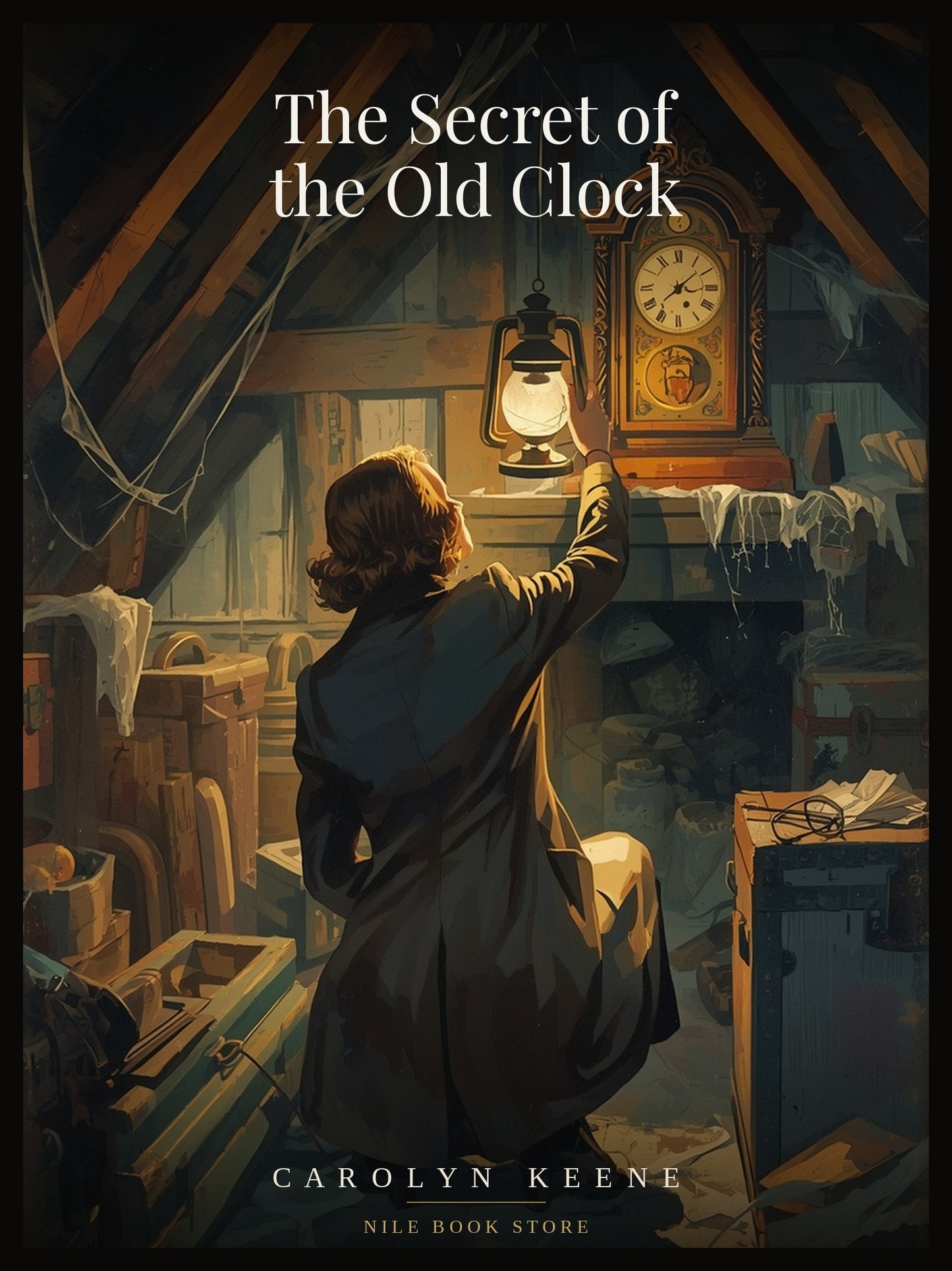 The Secret of the Old Clock by Carolyn Keene - Nile Book Store cover