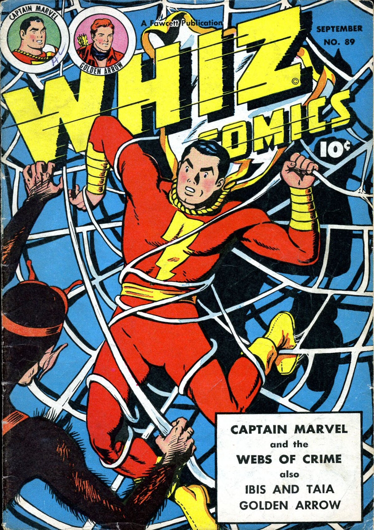Cover of Whiz Comics 089