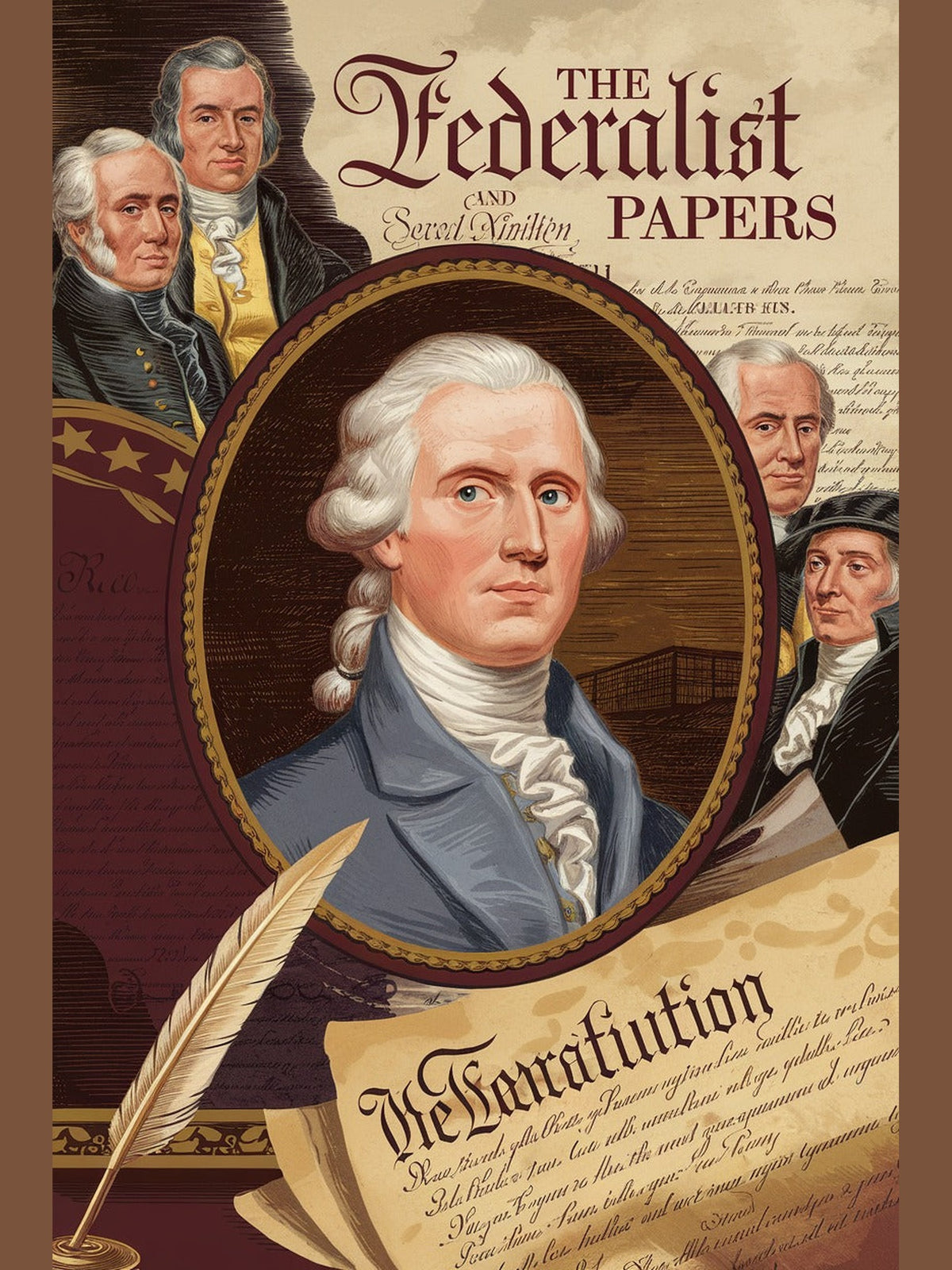 Cover of The Federalist Papers — Hamilton, Madison & Jay