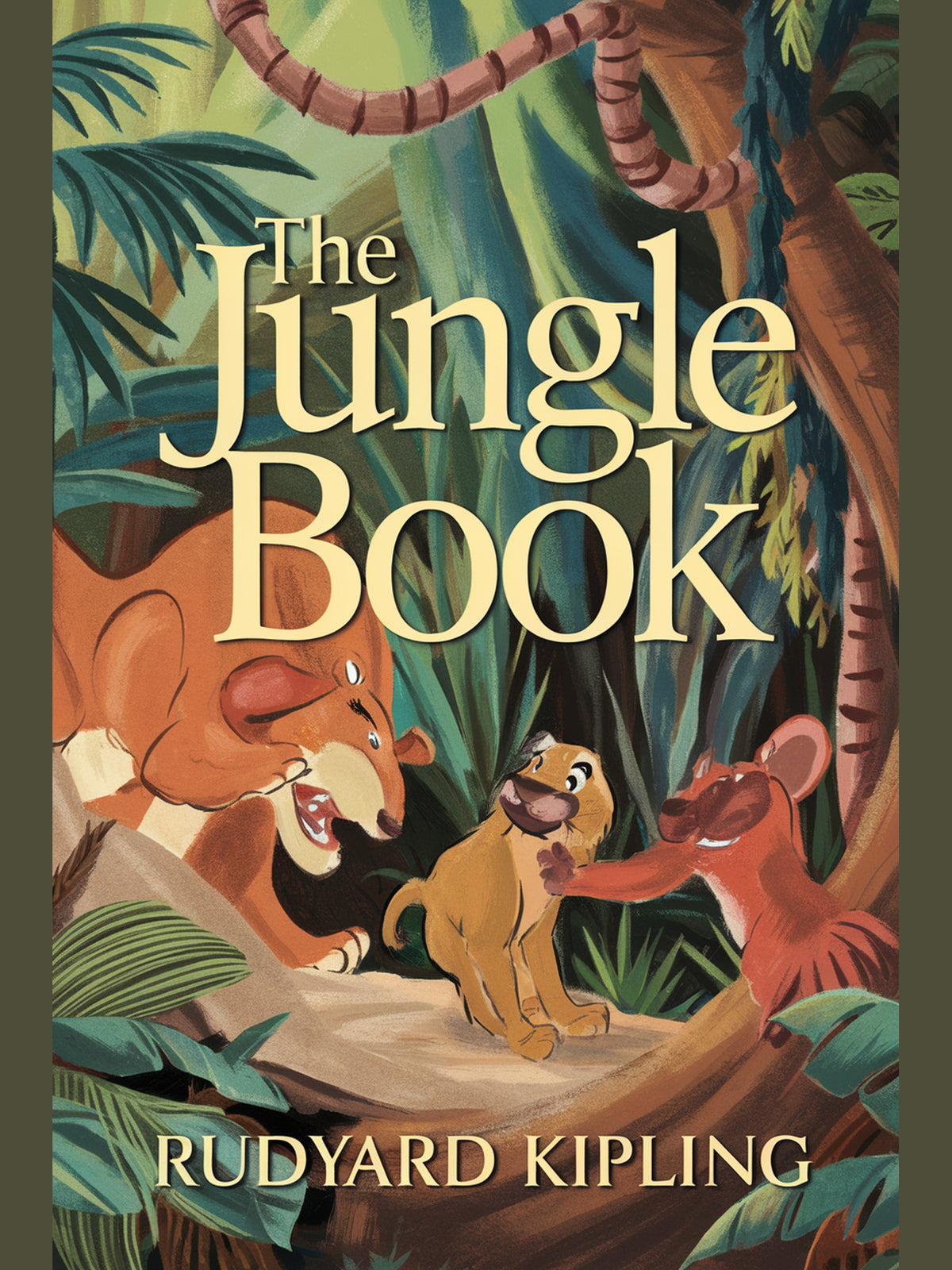 Cover of The Jungle Book — Rudyard Kipling