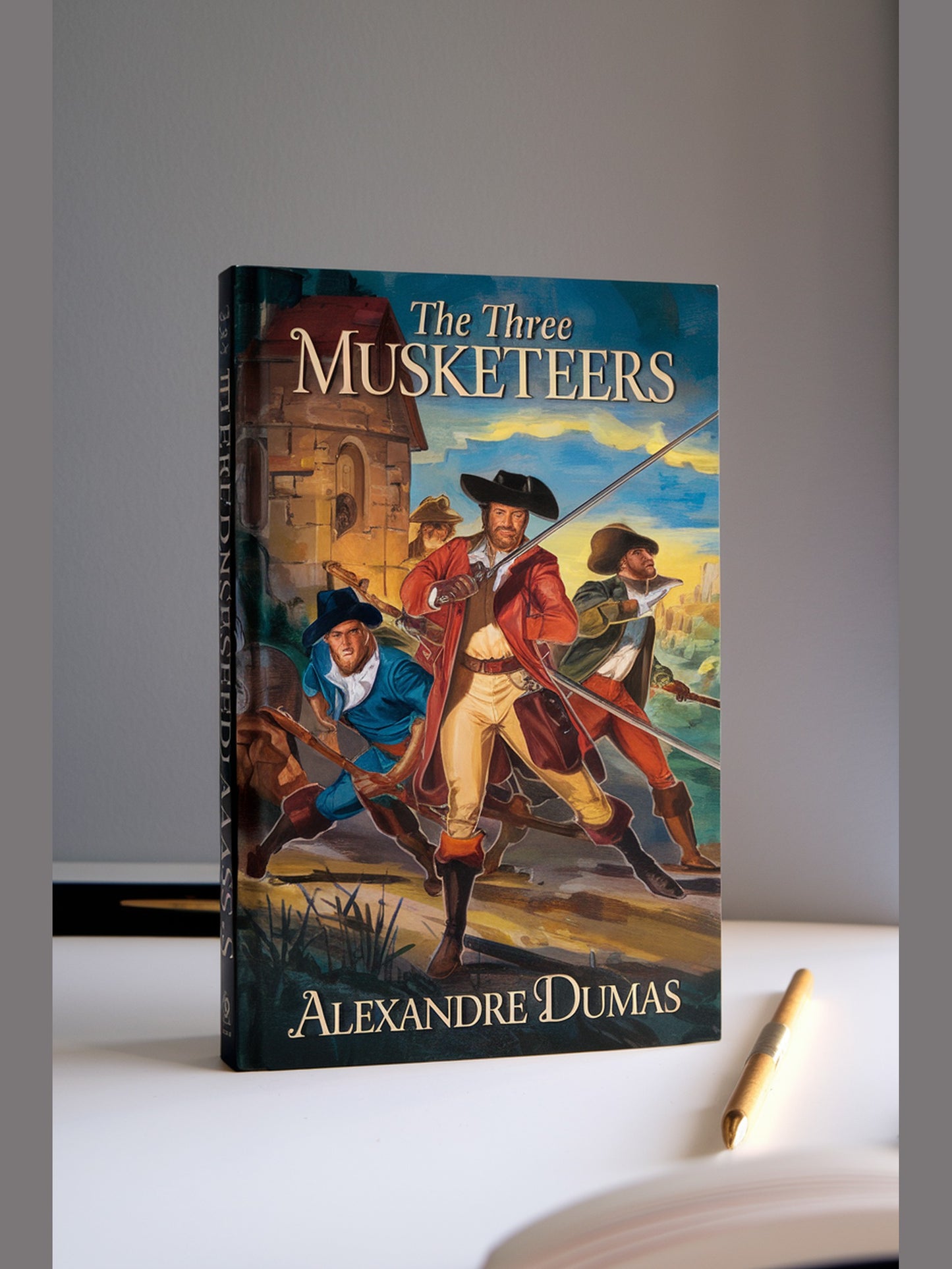 Cover of The Three Musketeers — Alexandre Dumas