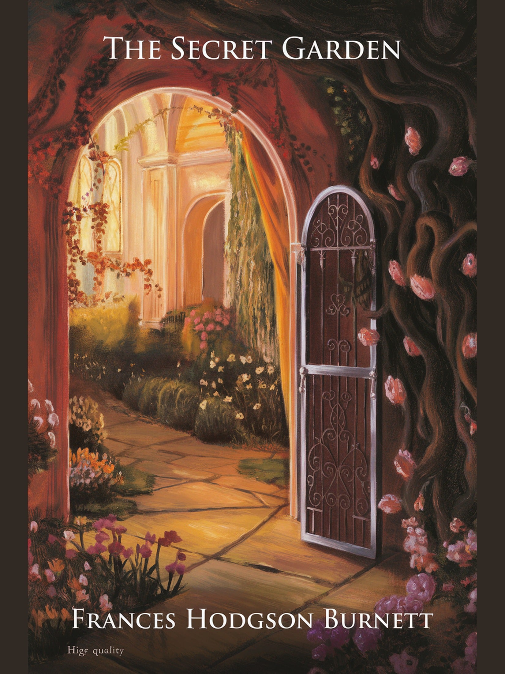 Cover of The Secret Garden — Frances Hodgson Burnett