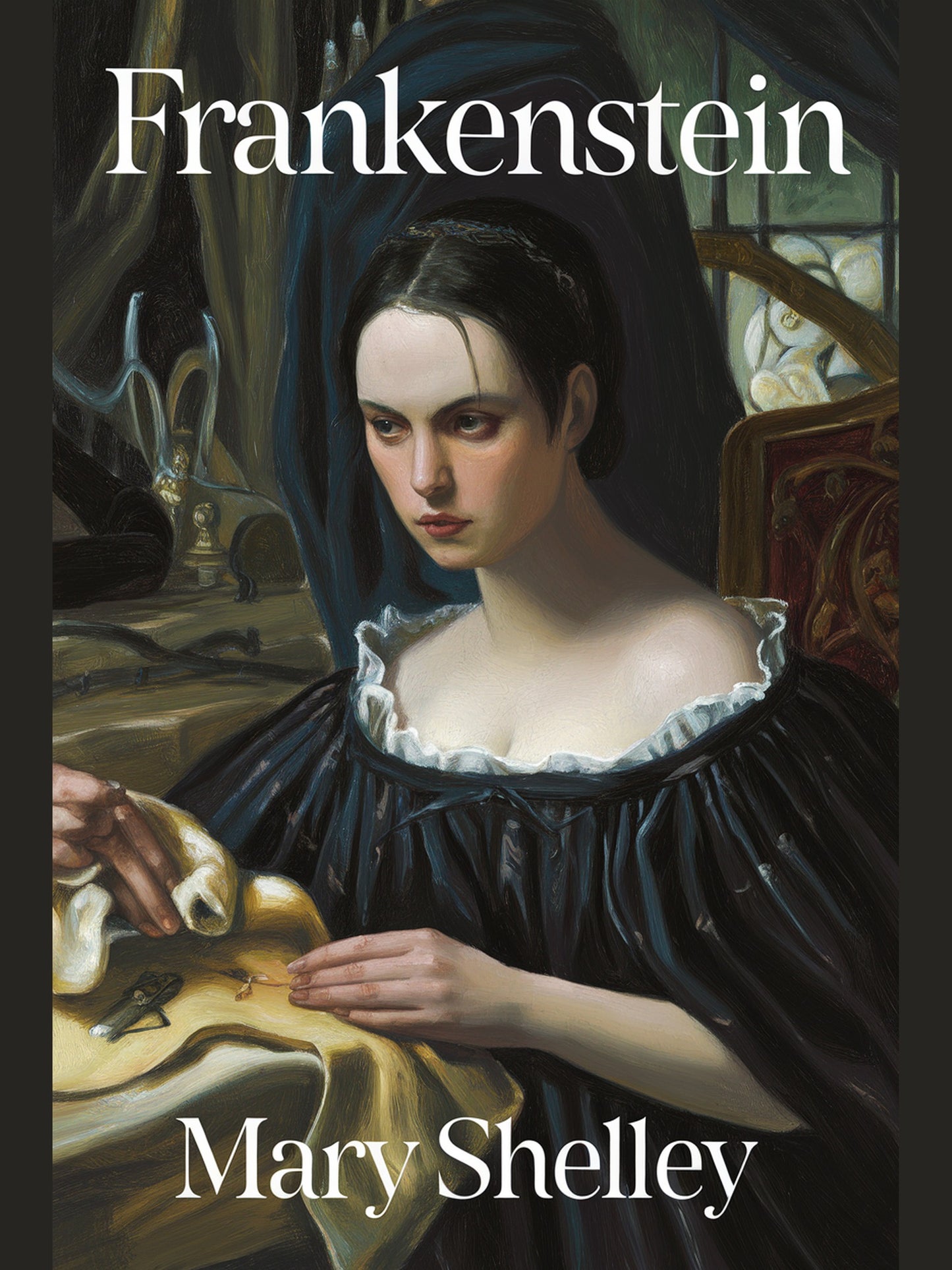 Cover of Frankenstein — Mary Shelley