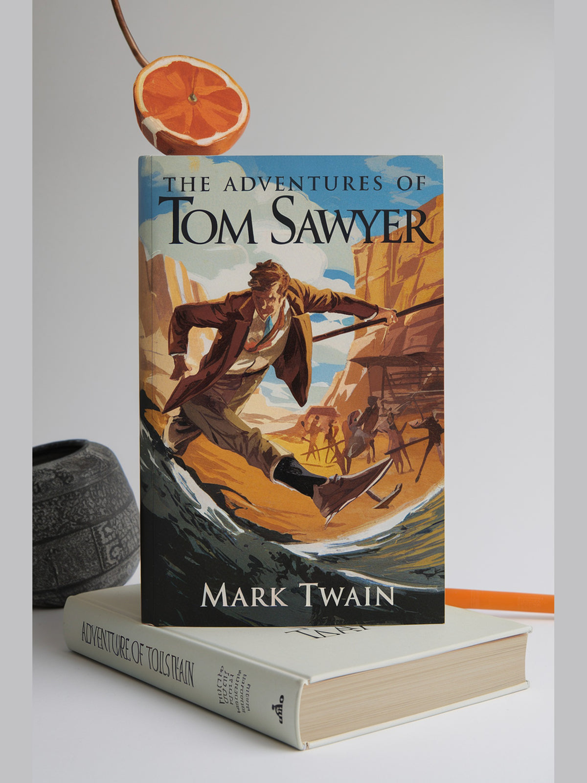 Cover of Adventures of Tom Sawyer — Mark Twain