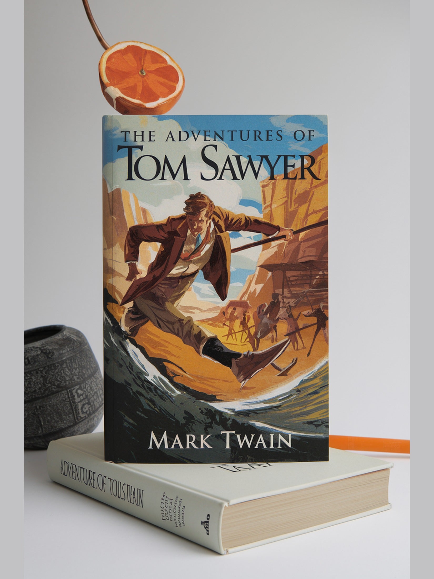 Cover of Adventures of Tom Sawyer — Mark Twain
