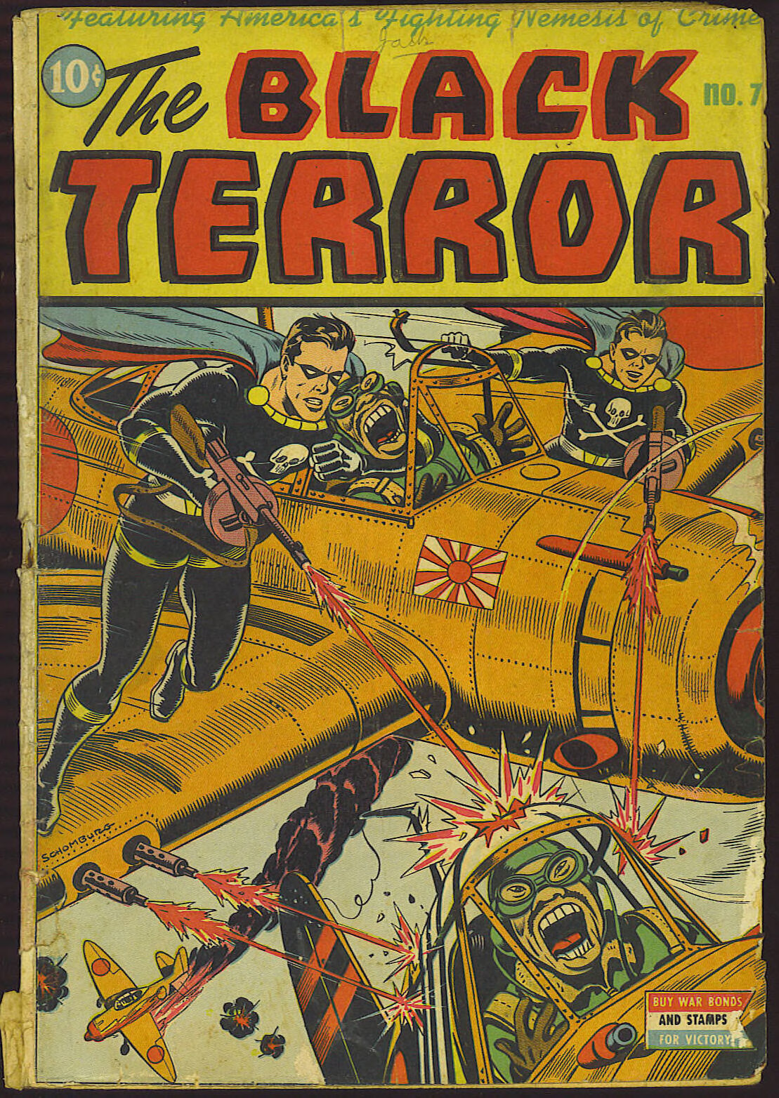 The Black Terror #7 cover
