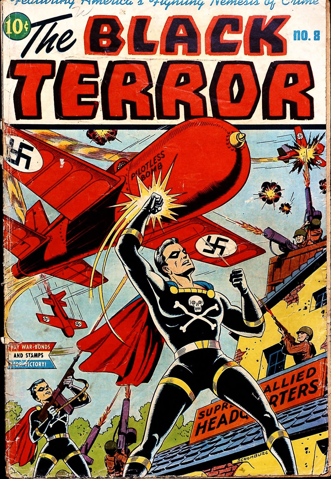 The Black Terror #8 cover