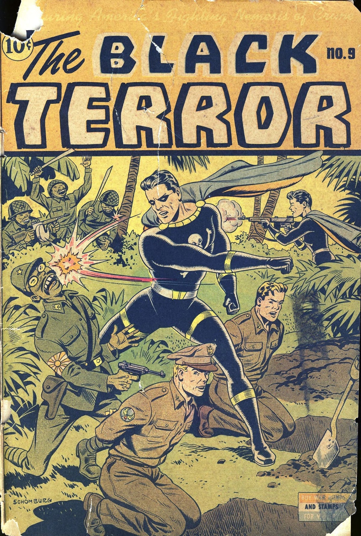 The Black Terror #9 cover