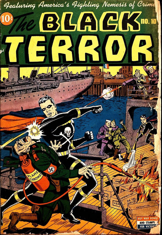 The Black Terror #10 cover