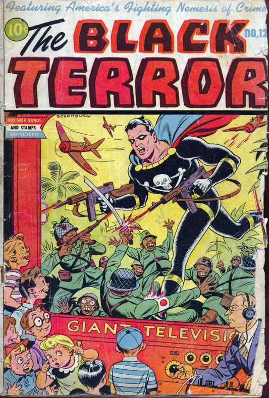 The Black Terror #12 cover