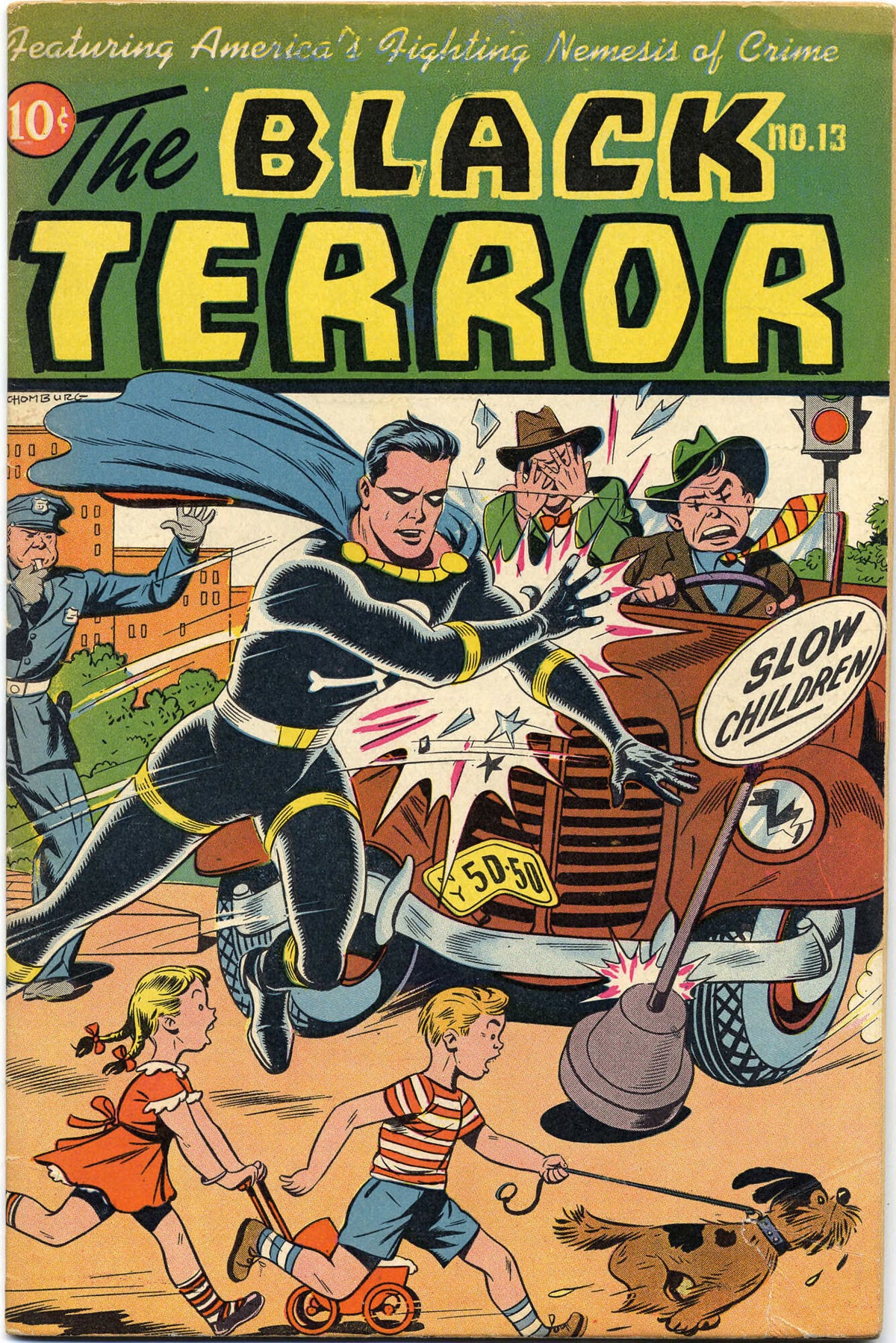 The Black Terror #13 cover