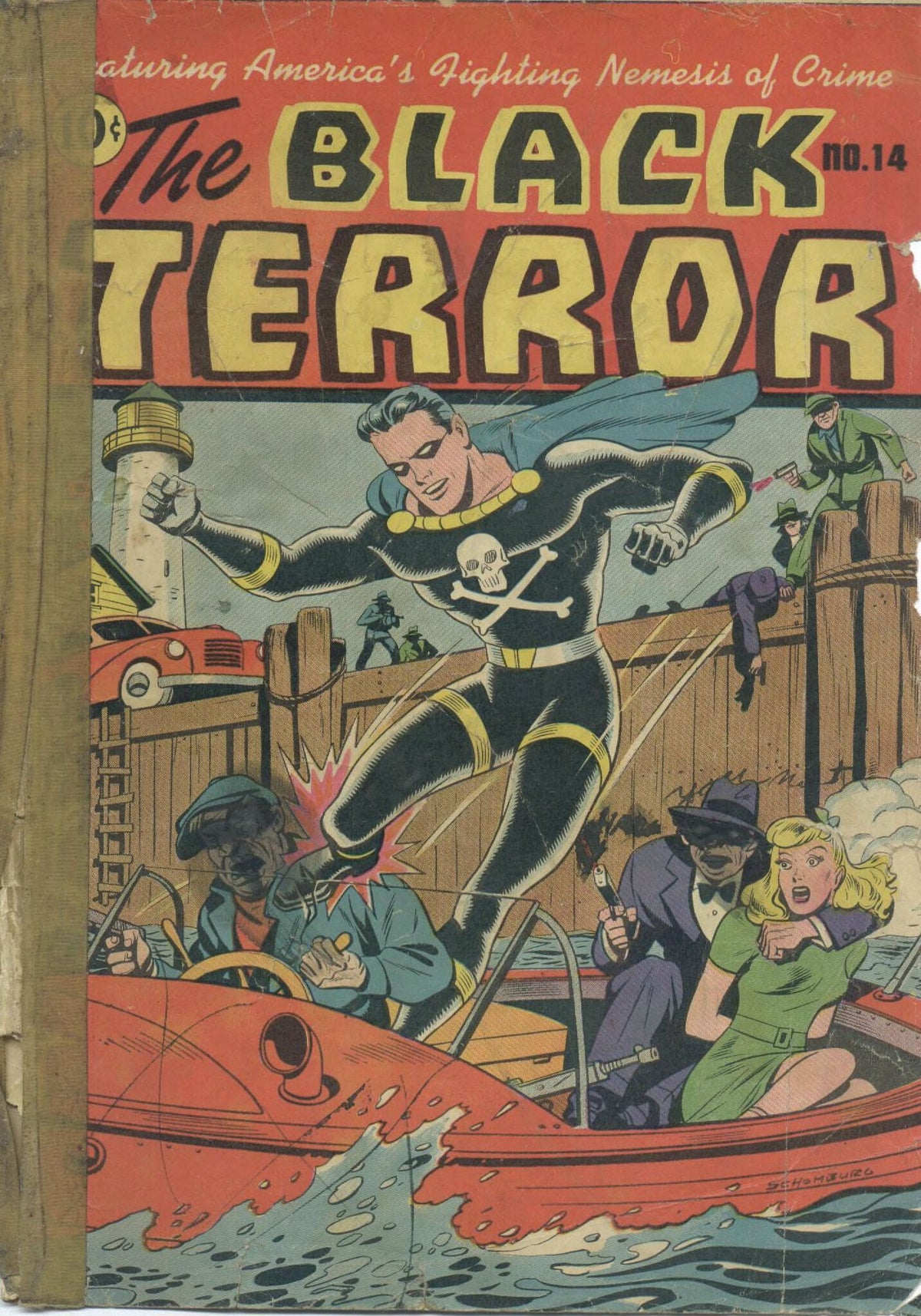 The Black Terror #14 cover