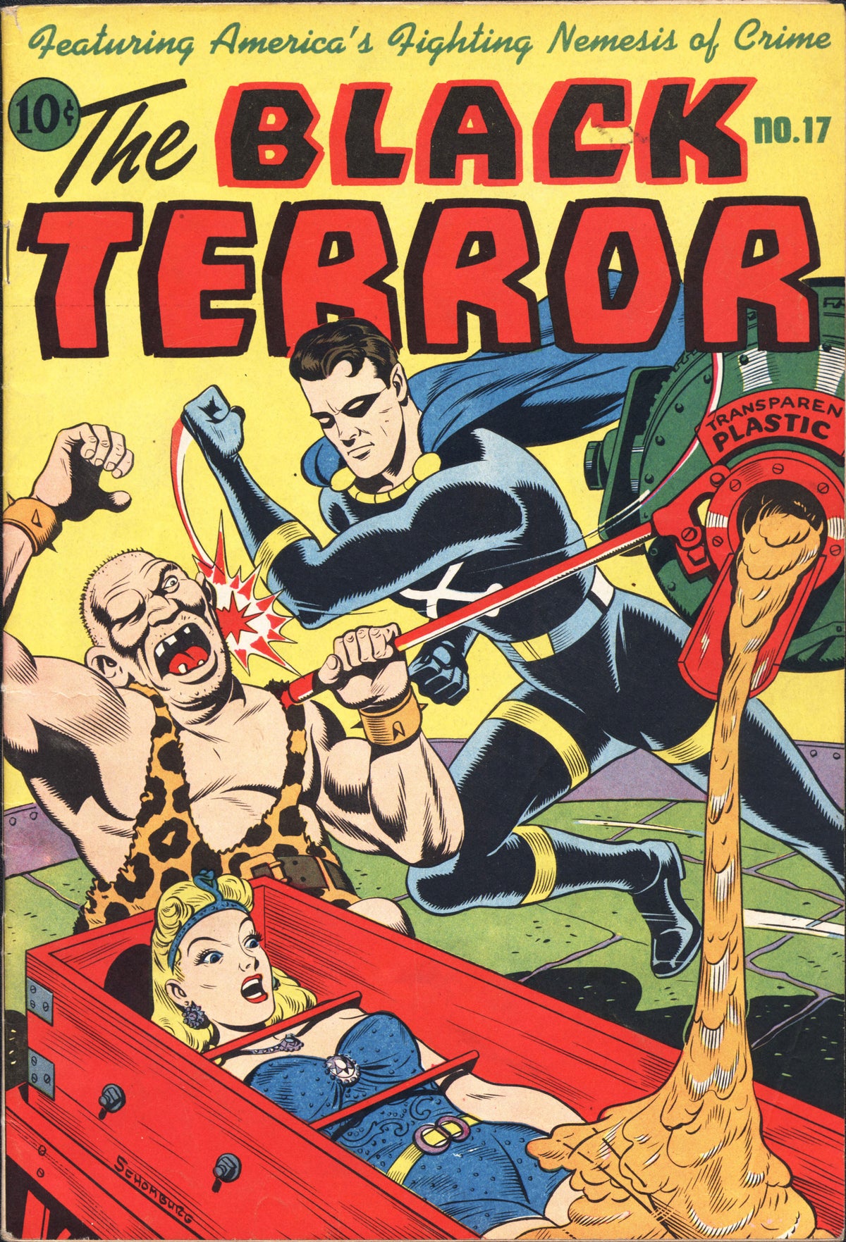 The Black Terror #17 cover