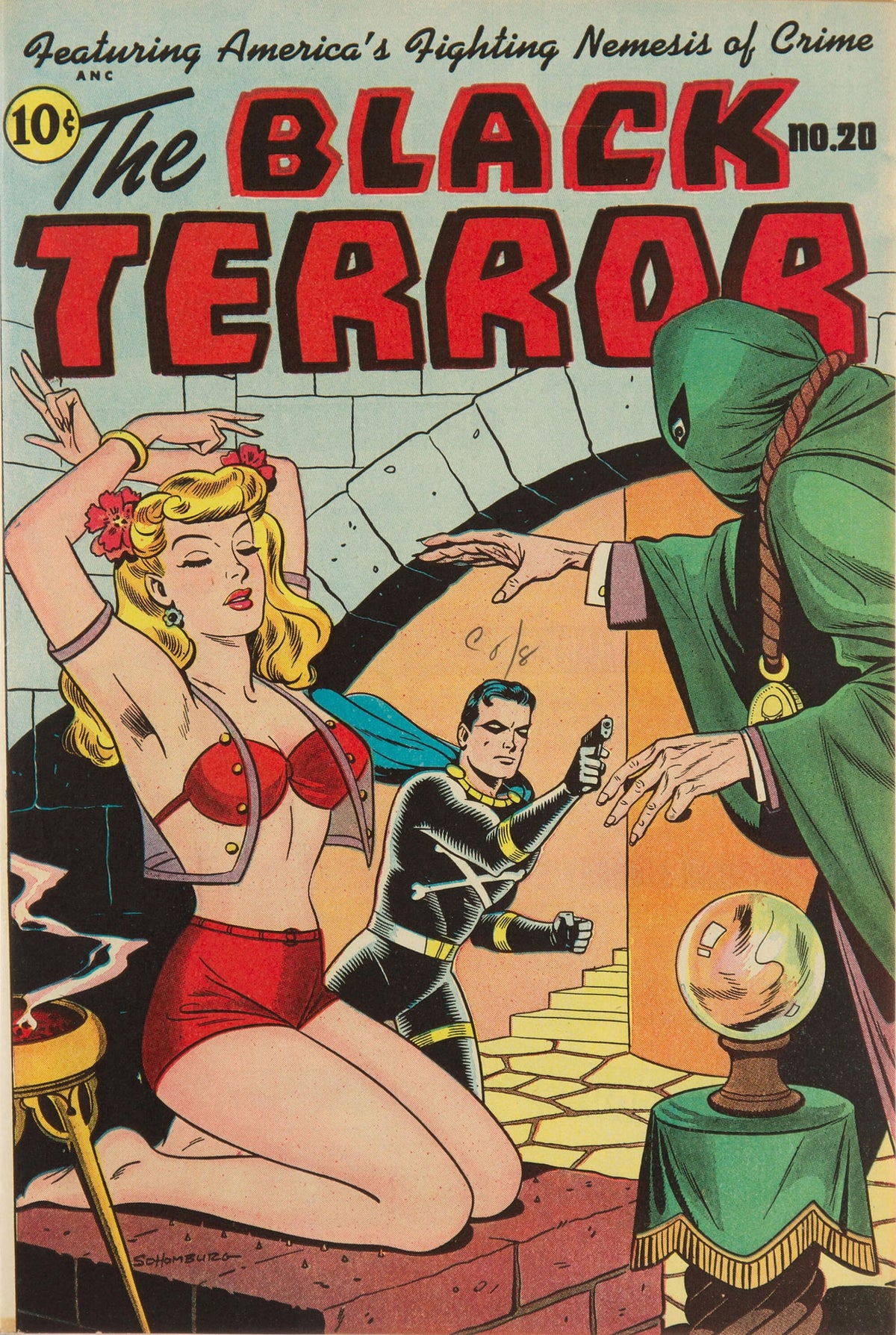 The Black Terror #20 cover