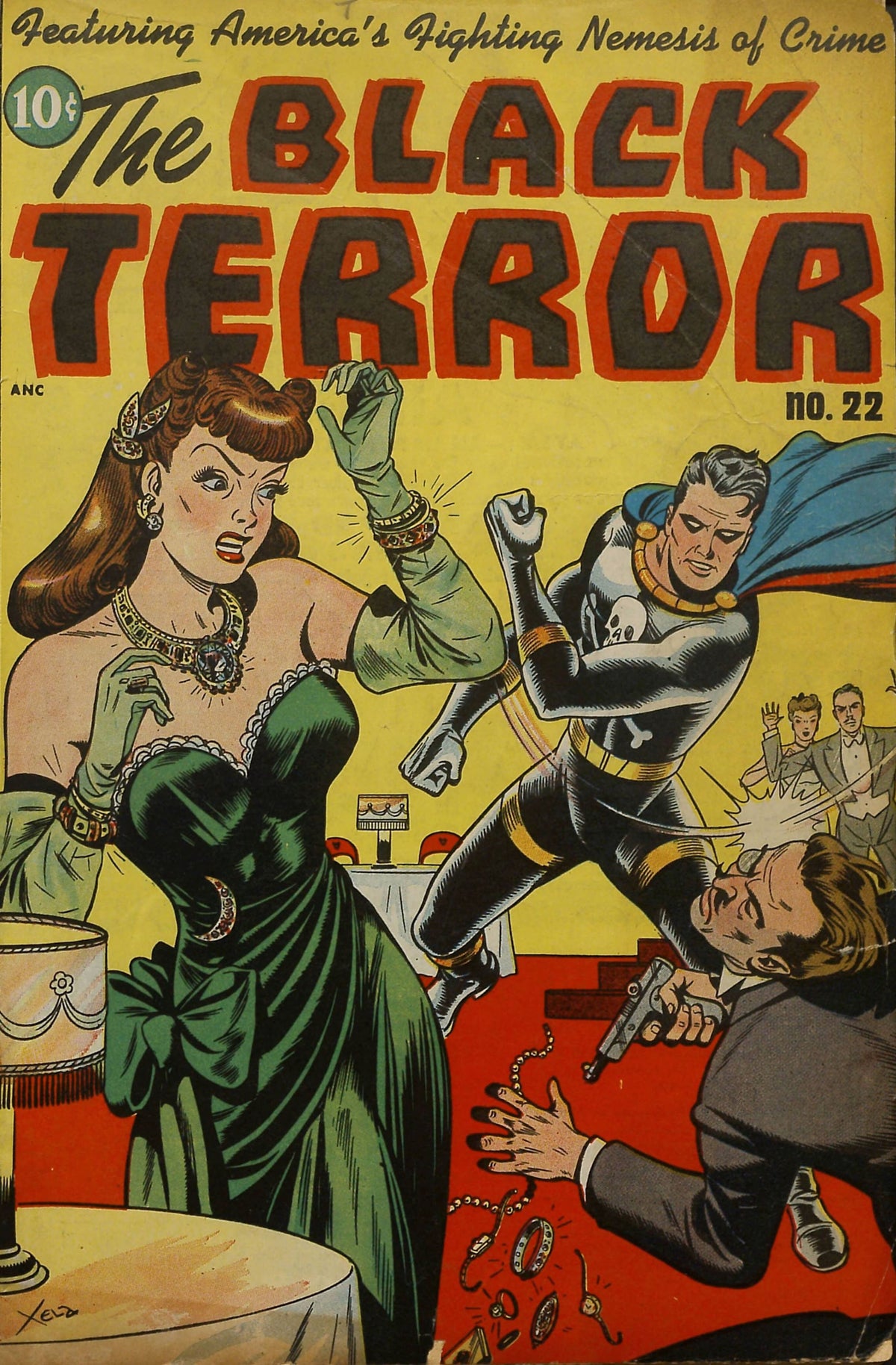 The Black Terror #22 cover