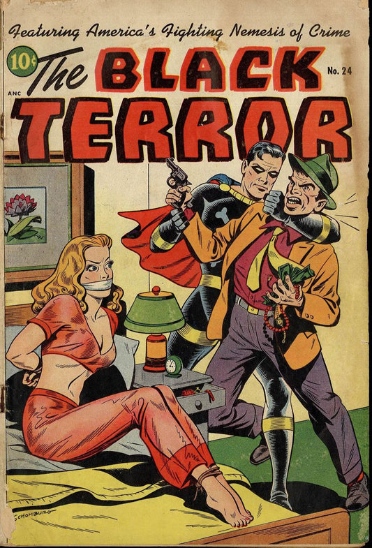 The Black Terror #24 cover