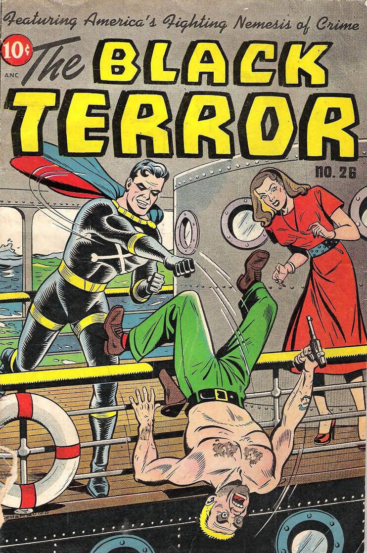 The Black Terror #26 cover