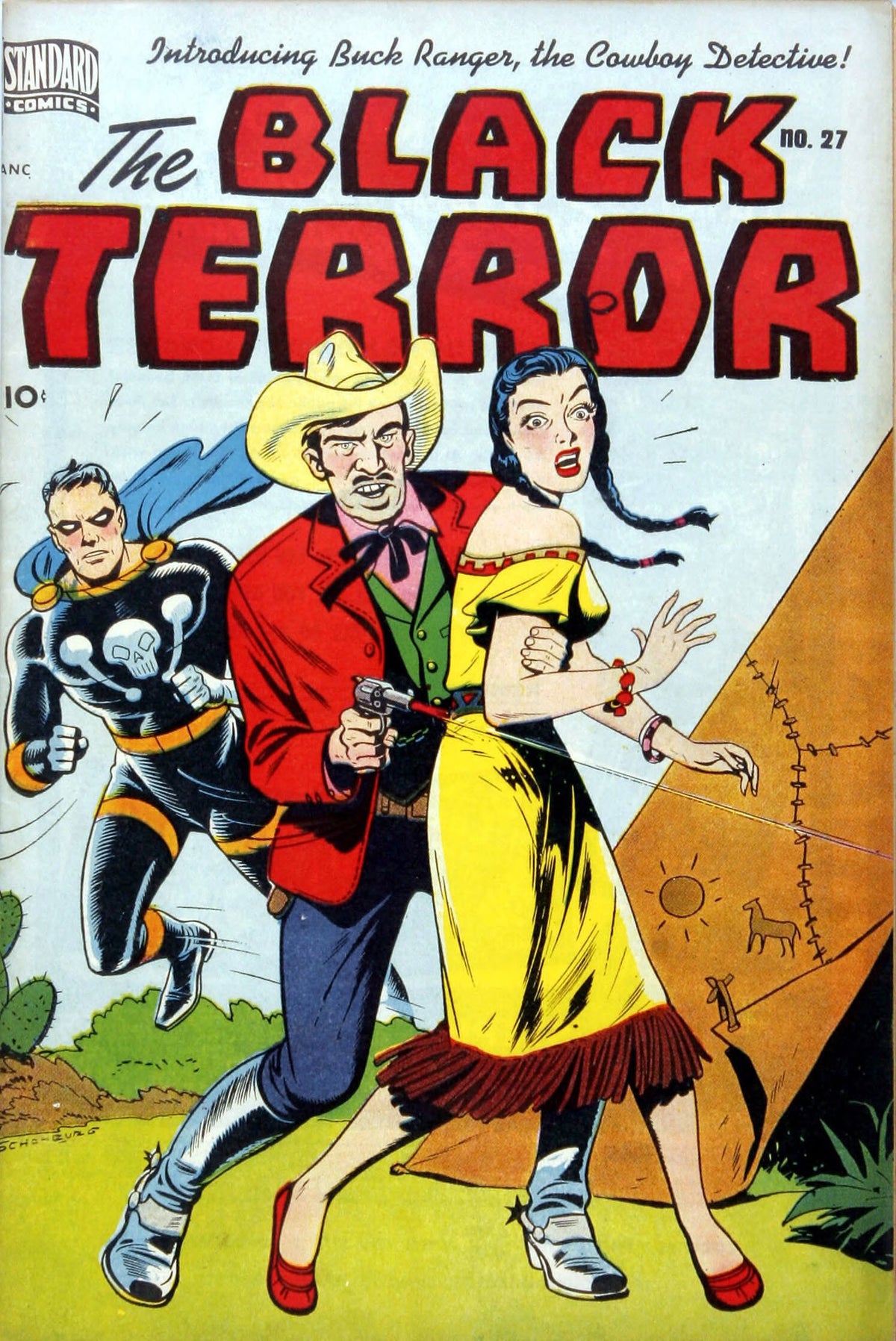 The Black Terror #27 cover