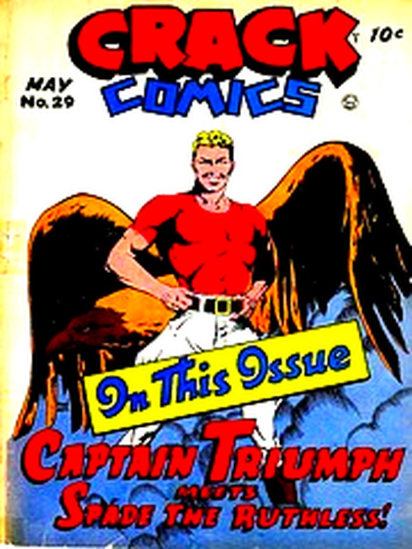 Crack Comics 029 — Golden Age comic book cover
