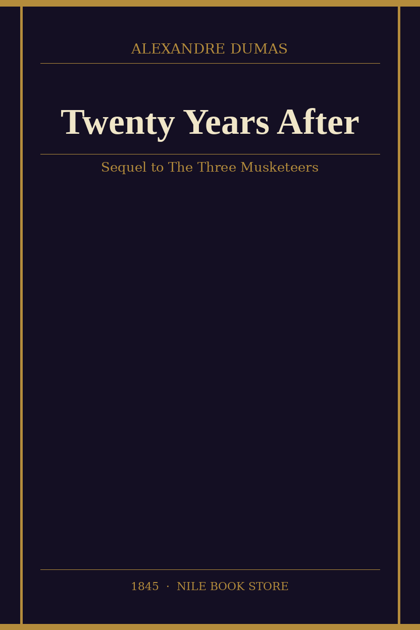 Twenty Years After — Alexandre Dumas