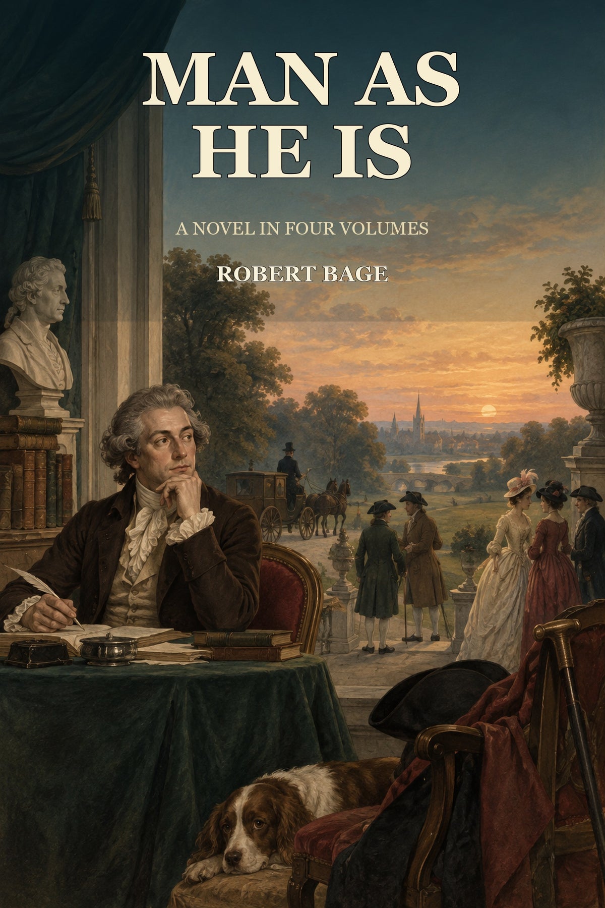 Cover of Man As He Is by Robert Bage