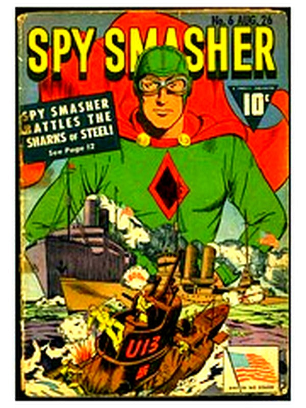 Spy Smasher 006 — Golden Age comic book cover