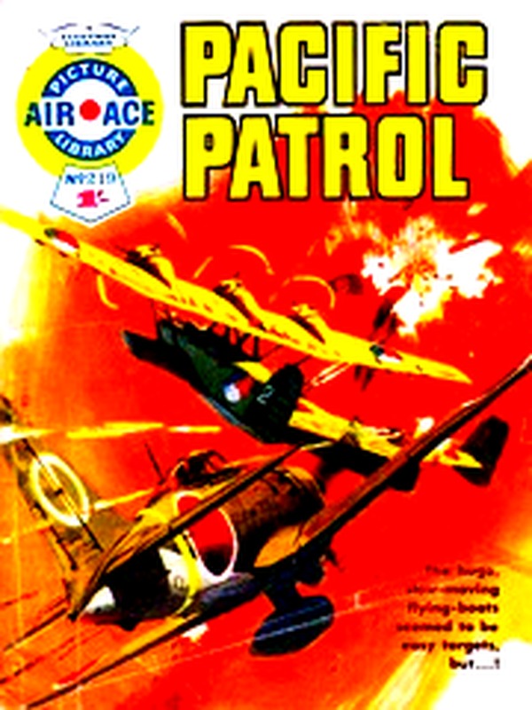 Air Ace Picture Library 219 — Golden Age comic book cover