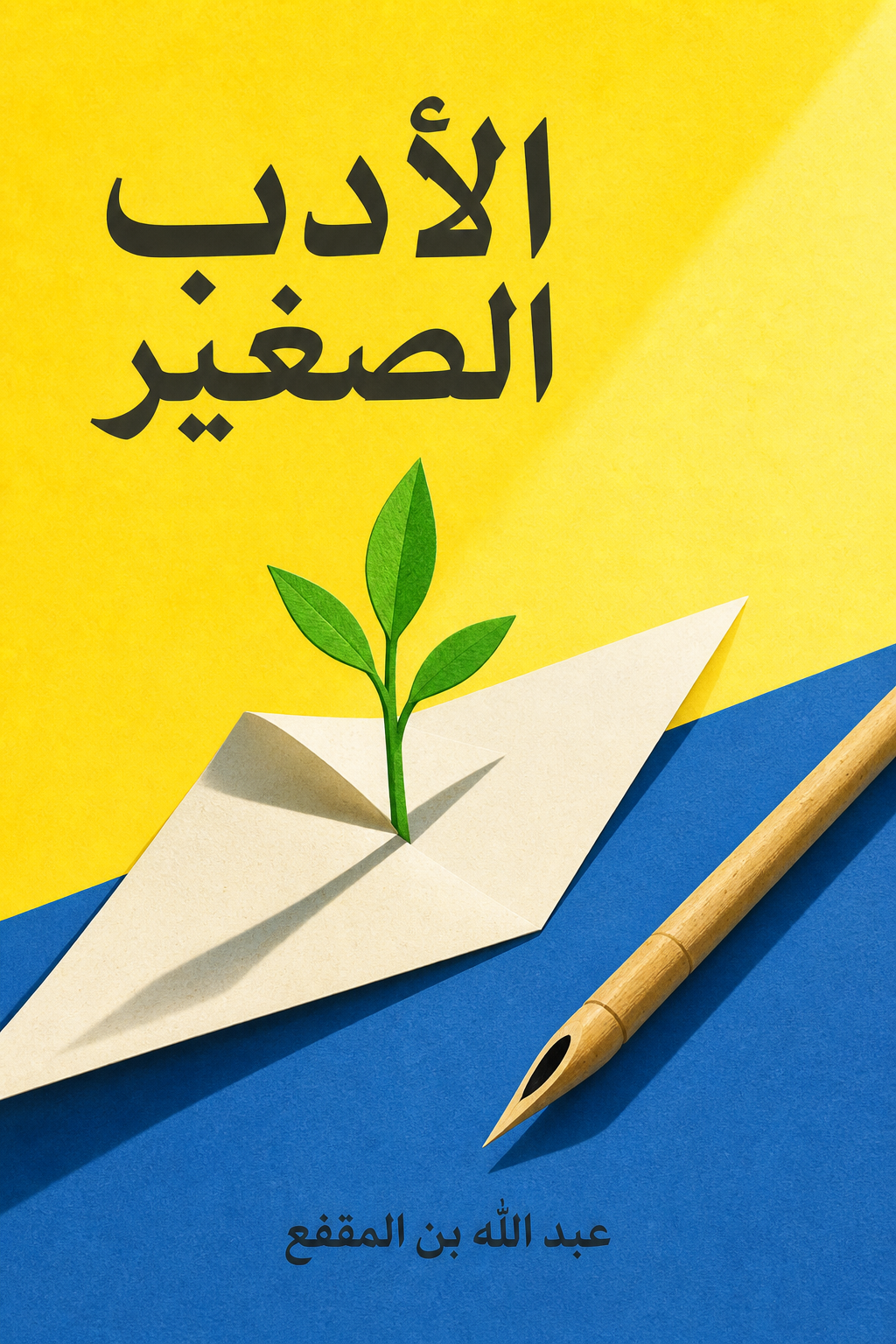 غلاف كتاب الأدب الصغير لعبد الله بن المقفع