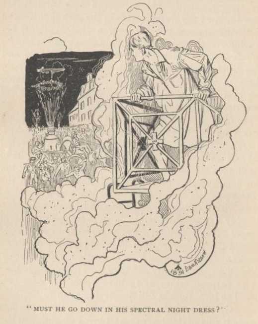 The American Claimant original interior illustration preview