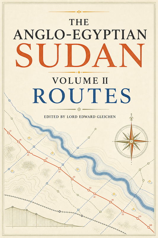Route-atlas cover for The Anglo-Egyptian Sudan, Volume II: Routes