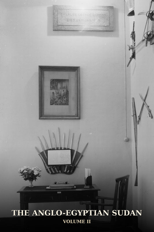 The Anglo-Egyptian Sudan Volume II — historical photograph of the memorial corner in Khartoum Palace marking where General Gordon died