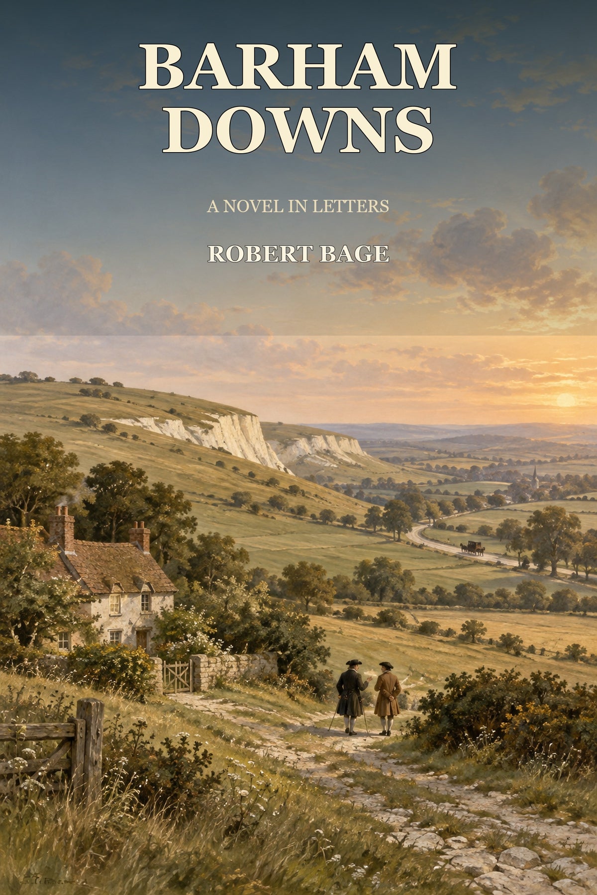 Barham Downs by Robert Bage — English EPUB cover