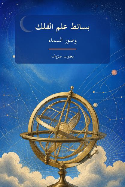 غلاف بسائط علم الفلك وصور السماء — يعقوب صرّوف