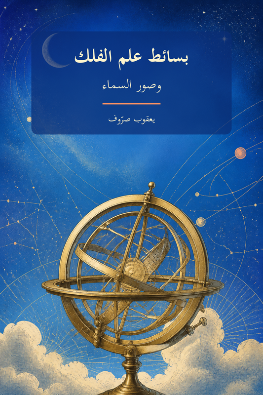 غلاف بسائط علم الفلك وصور السماء — يعقوب صرّوف