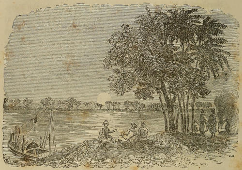 Original illustration: Moonlight on the Ethiopian Nile